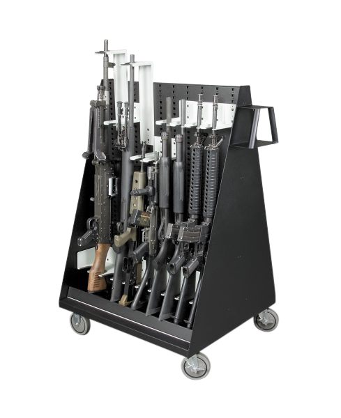 Weapon Storage Mobile Cart