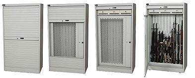 66-Inch High Secure Weapon Storage Cabinet 4 Looks